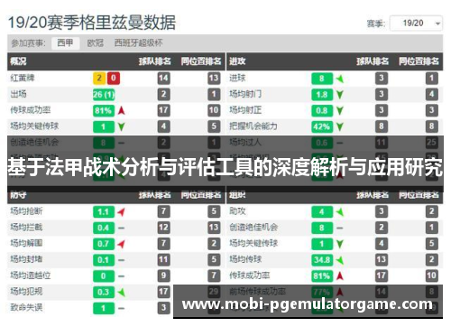 基于法甲战术分析与评估工具的深度解析与应用研究