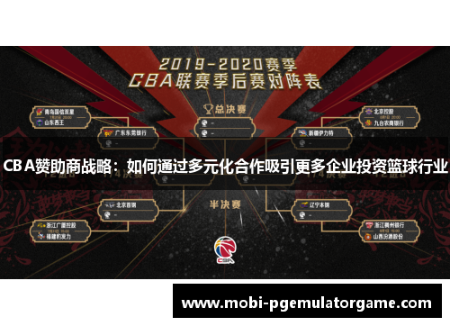 CBA赞助商战略：如何通过多元化合作吸引更多企业投资篮球行业