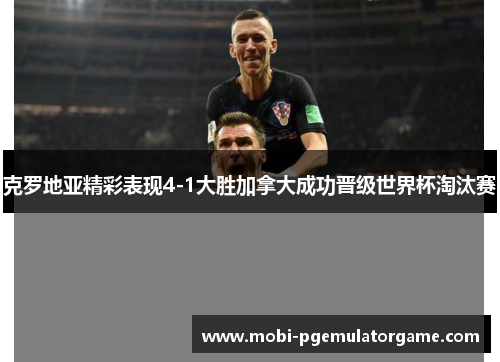 克罗地亚精彩表现4-1大胜加拿大成功晋级世界杯淘汰赛