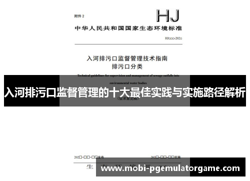 入河排污口监督管理的十大最佳实践与实施路径解析