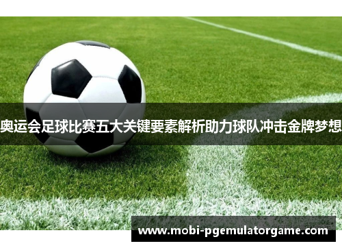 奥运会足球比赛五大关键要素解析助力球队冲击金牌梦想