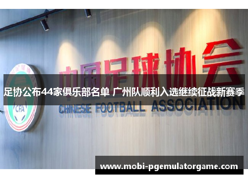 足协公布44家俱乐部名单 广州队顺利入选继续征战新赛季 足协公布44家俱乐部名单 广州队顺利入选继续征战新赛季