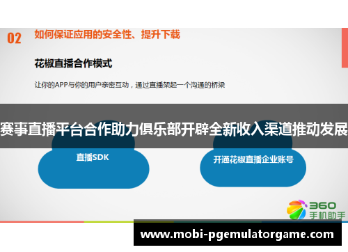 赛事直播平台合作助力俱乐部开辟全新收入渠道推动发展